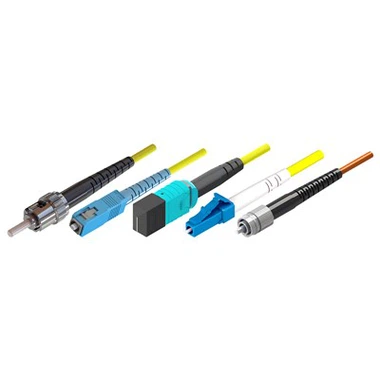 Conector activ pentru fibră optică